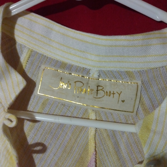 Jens Pirate Booty top size small - Picture 4 of 6